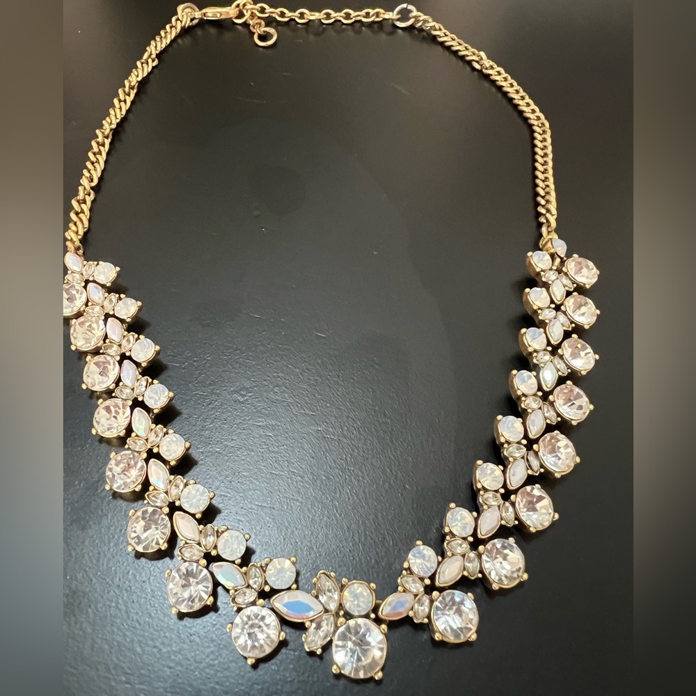J. Crew Crystal Statement Necklace